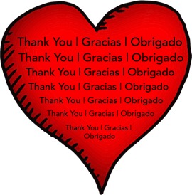 Heart Gracias-Thanks-Obrigado